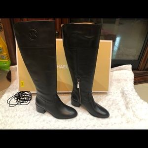 Brand new MK black boots